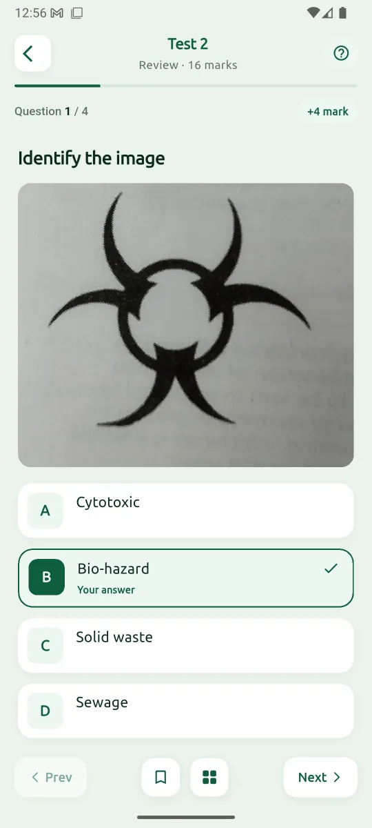 Answer review